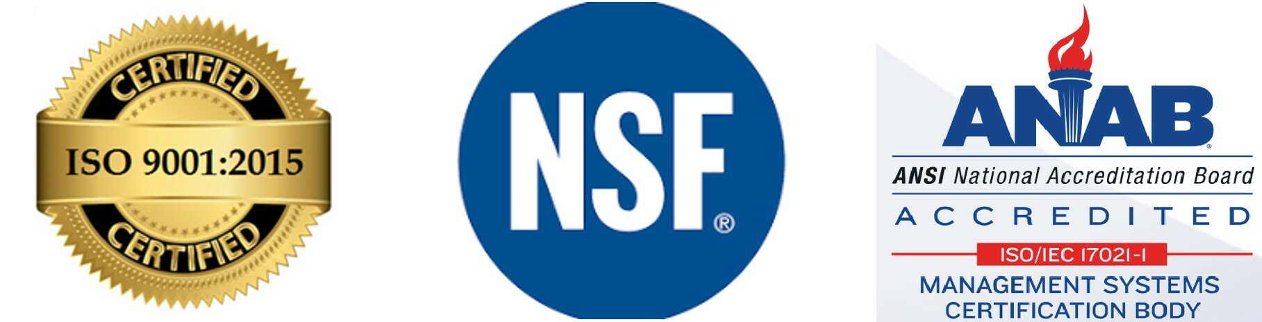 ISO 9001 2015 Cert Logo NSF